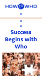 Mobile Screenshot of howtowho.com